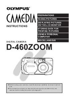 Olympus C 960 Zoom manual. Camera Instructions.